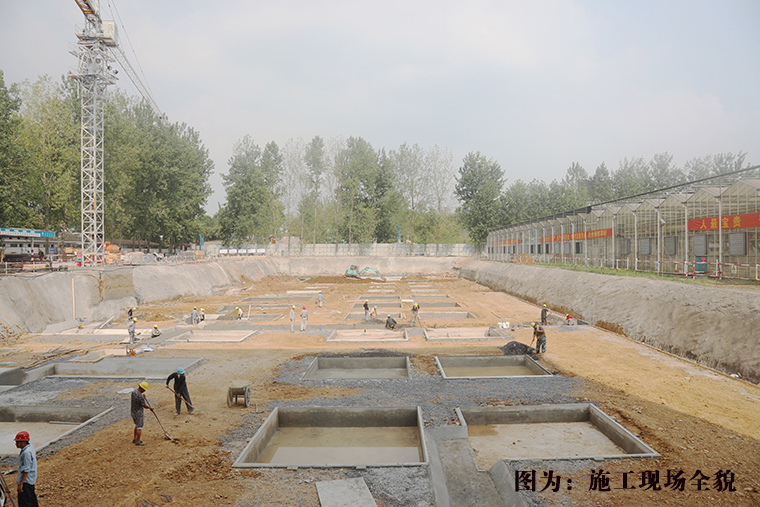 跟高溫賽跑 與時(shí)間競賽   興宇公司在建項(xiàng)目施工如火如荼  